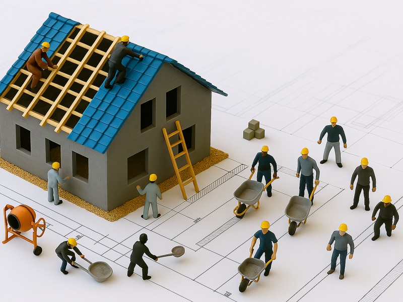 Turnkey project solutions for small and large construction projects and individual services for maintenance and home improvement projects.